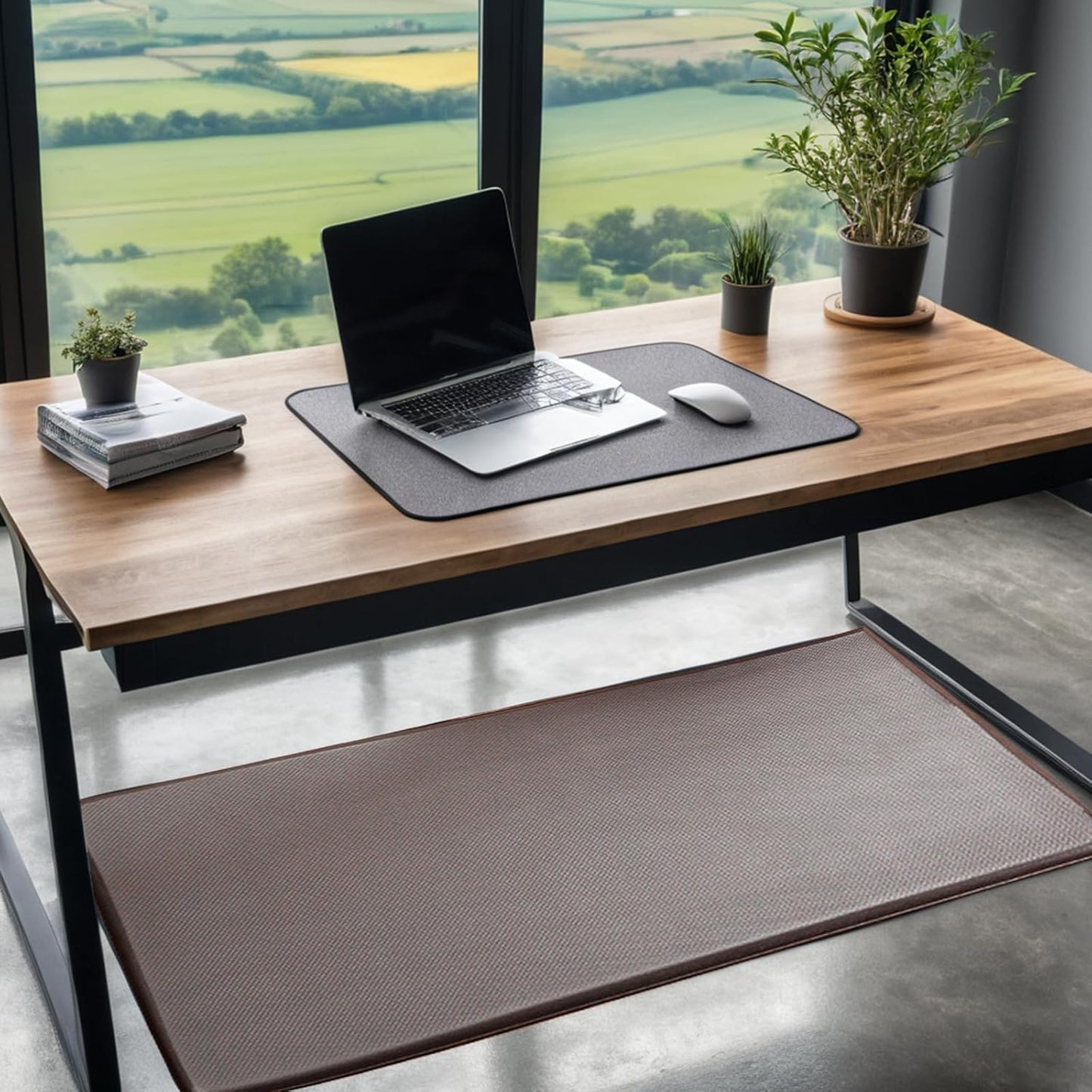 JTW Kitchen Mats for Floor,Anti Fatigue Mats for Kitchen Floor,19.7x47Inch,Waterproof, Oil-Proof, Non-Slip,Thickness Up to 1.8CM, Suitable for Many Scenes at Home or at Work.