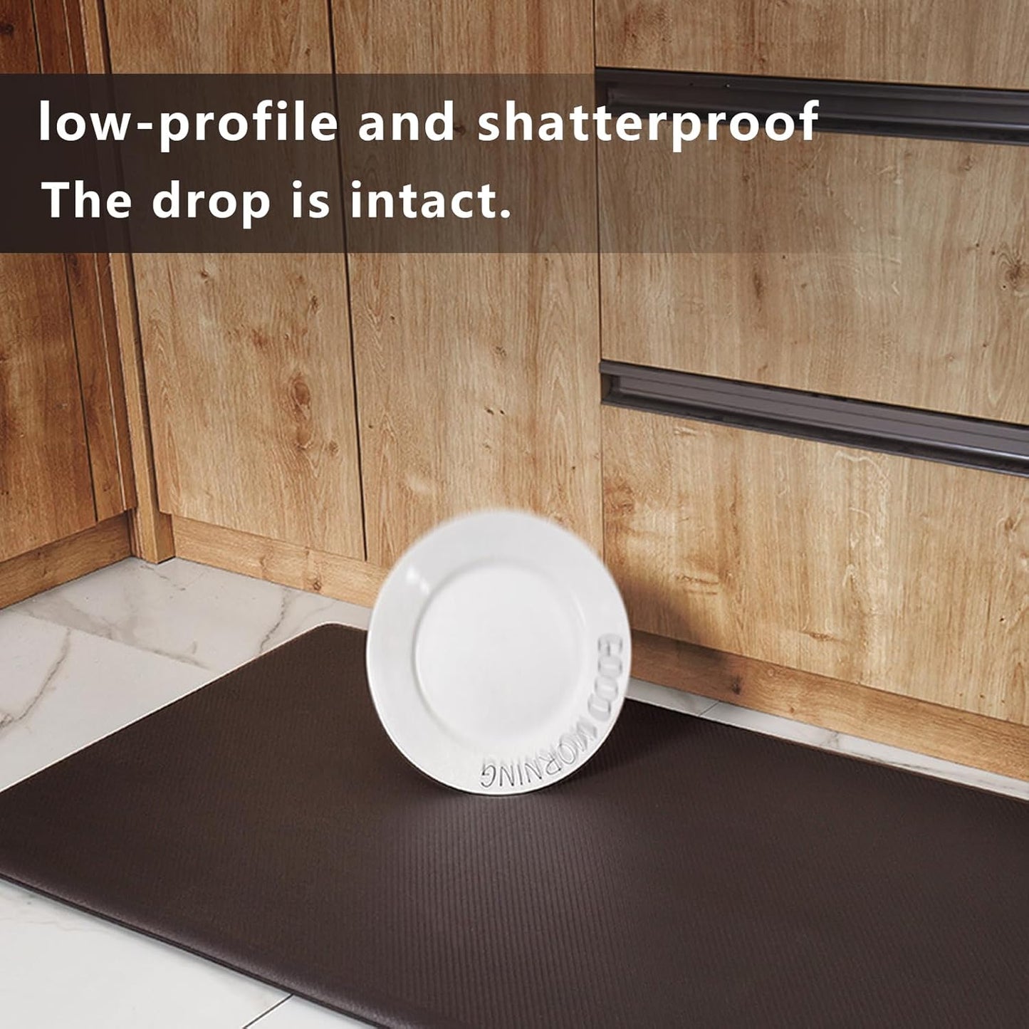 JTW Kitchen Mats for Floor,Anti Fatigue Mats for Kitchen Floor,19.7x47Inch,Waterproof, Oil-Proof, Non-Slip,Thickness Up to 1.8CM, Suitable for Many Scenes at Home or at Work.