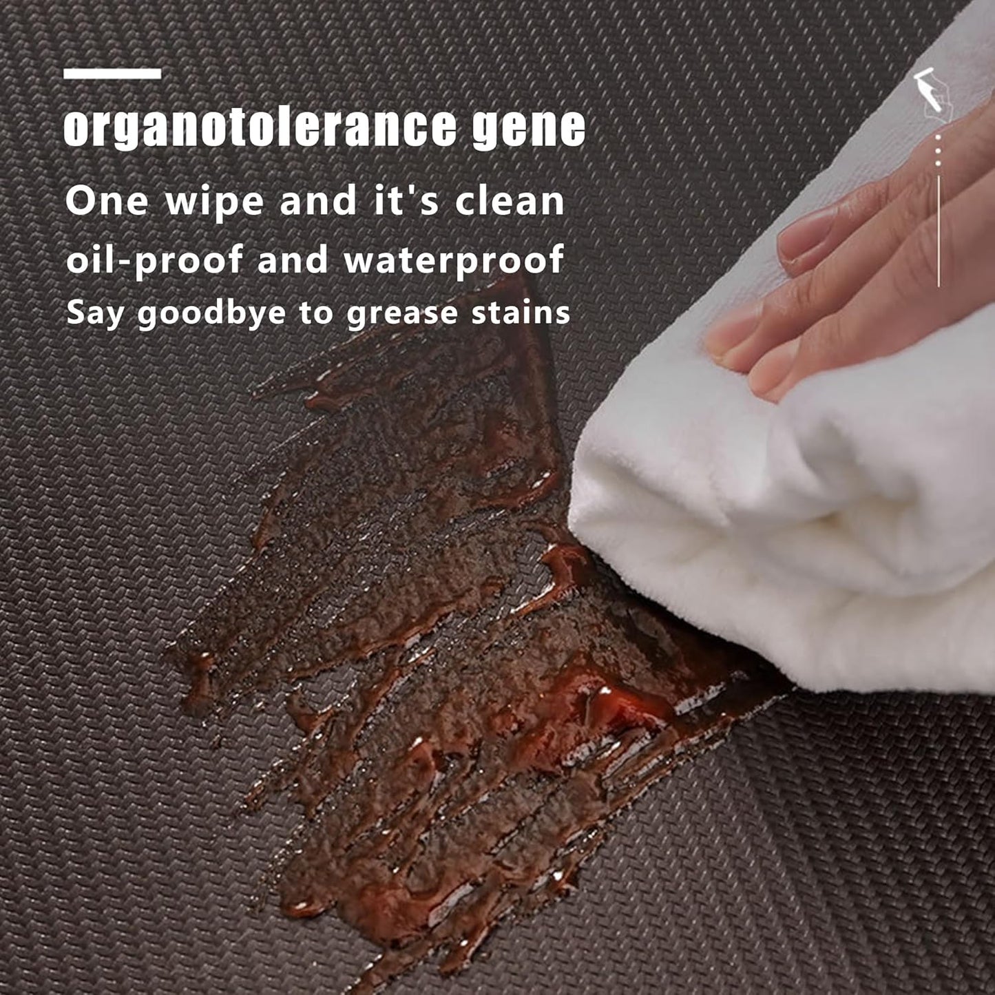 JTW Kitchen Mats for Floor,Anti Fatigue Mats for Kitchen Floor,19.7x47Inch,Waterproof, Oil-Proof, Non-Slip,Thickness Up to 1.8CM, Suitable for Many Scenes at Home or at Work.