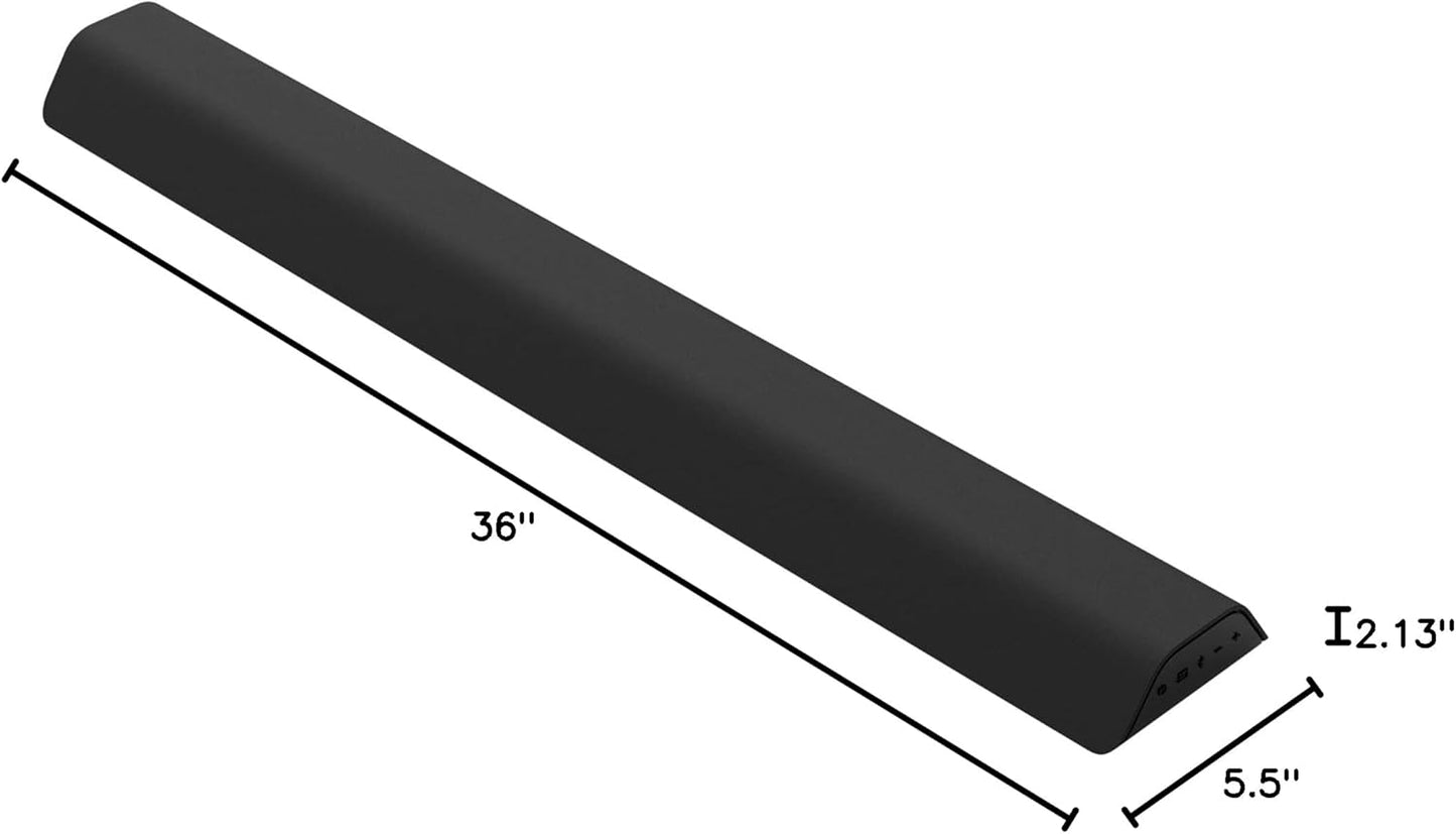 VIZIO V-Series All-in-One 2.1 Home Theater Sound Bar with DTS Virtual:X, Bluetooth, Built-in Subwoofer, Voice Assistant Compatible, Includes Remote Control - V21d-J8