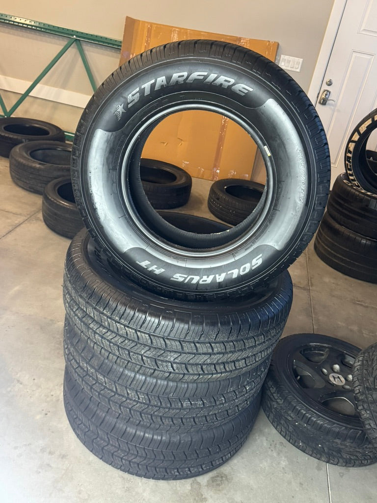 Set of 4 Starfire Solarus ht 265/70r17